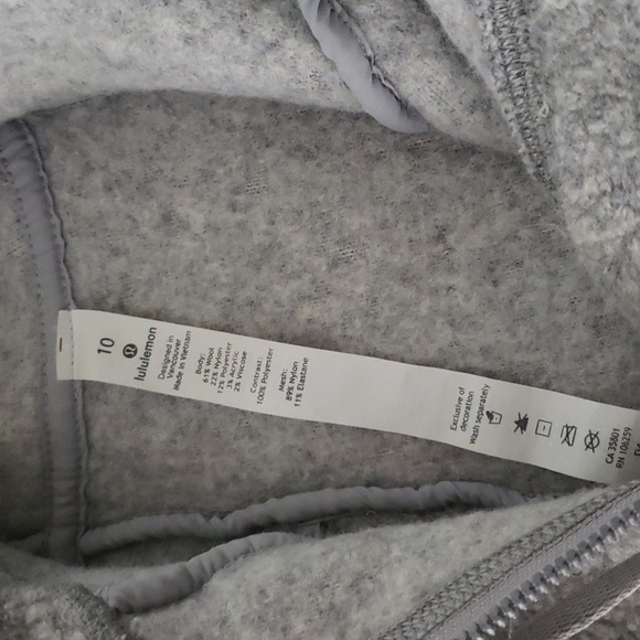 Lululemon Wool Jacket- 10 - Picture 2 of 4